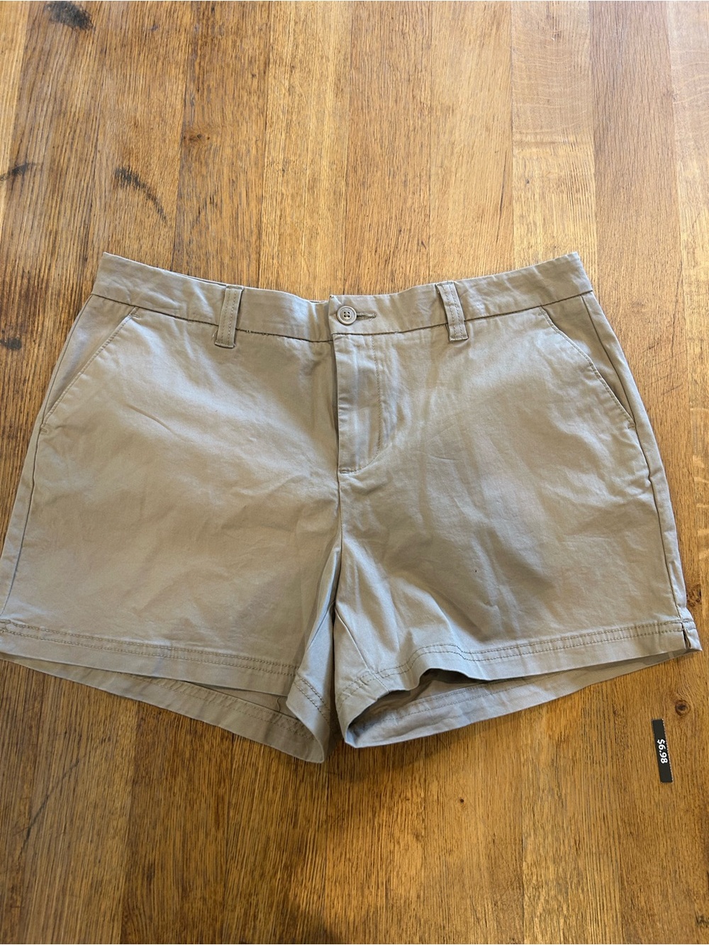 Magellan Outdoors Women's Khaki Casual Chino Shorts